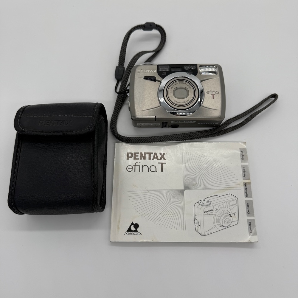 Pentax Efina T Compact 35mm Point & Shoot Film Camera
